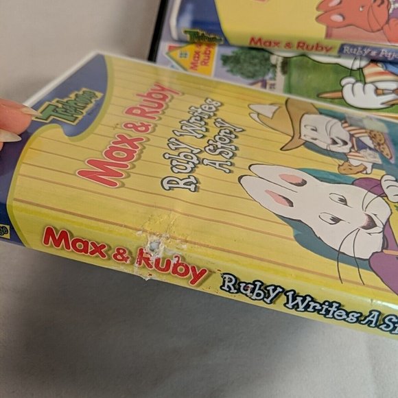 4 Max & Ruby DVDs Treehouse Nick Jr Easter Christmas Pajama Party Story Lot - Picture 7 of 12